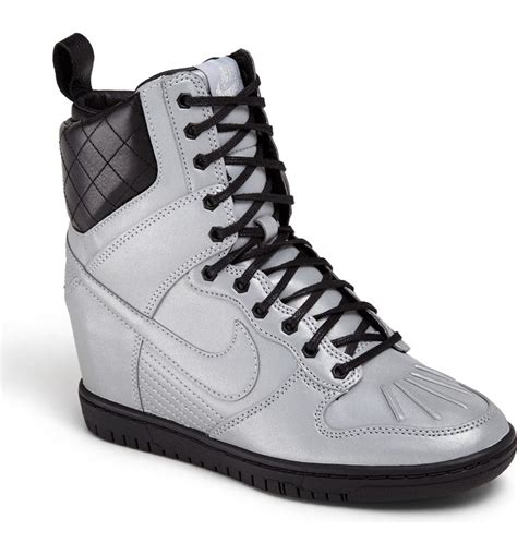 nike dunk sky hi hidden wedge heel|nike dunk high wedge sneakers.